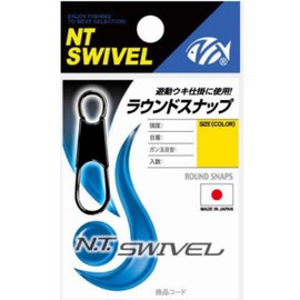 NT Swivels (N.T.SWIVEL) Round Snap Black #3