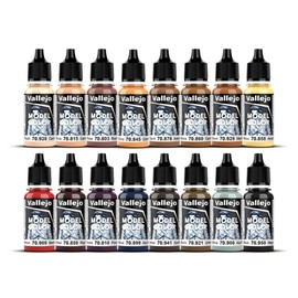 Vallejo Model Color Set 70258 Face and Skin Tones 16 x 18 ml