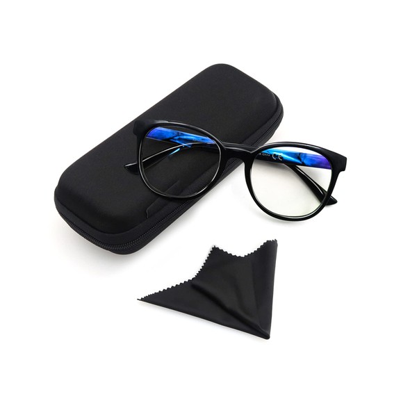 Blue Light Blocking Glasses for Women Men Round Blueblocker Computer