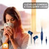 Maíz Audifonos In-ear Alambricos Pc Jack 3.5mm Manos Libres