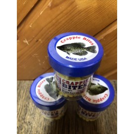 Magic Bait Lot Of 3 Magic Bait Crappie Bites 1 oz Yellow Fishing Lure New