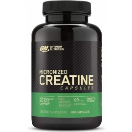 Optimum Nutrition Creatine 2500, 2.5g Monohydrate Muscle Strength, 100 Capsules