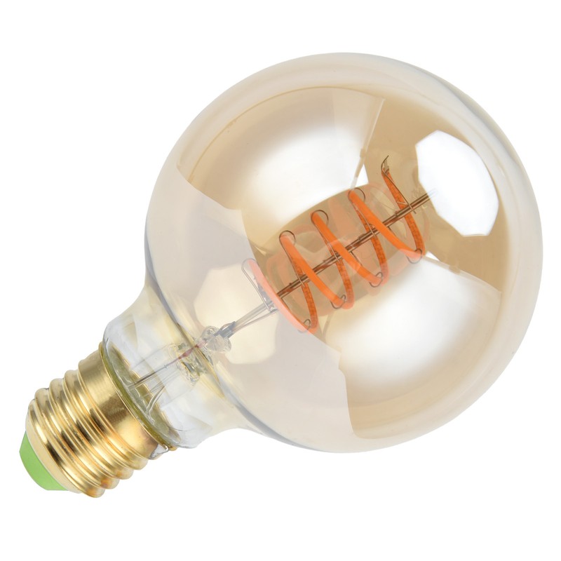 LED Bulb Vintage Flexible Filament Bulb E27 Lamp Holder 4W