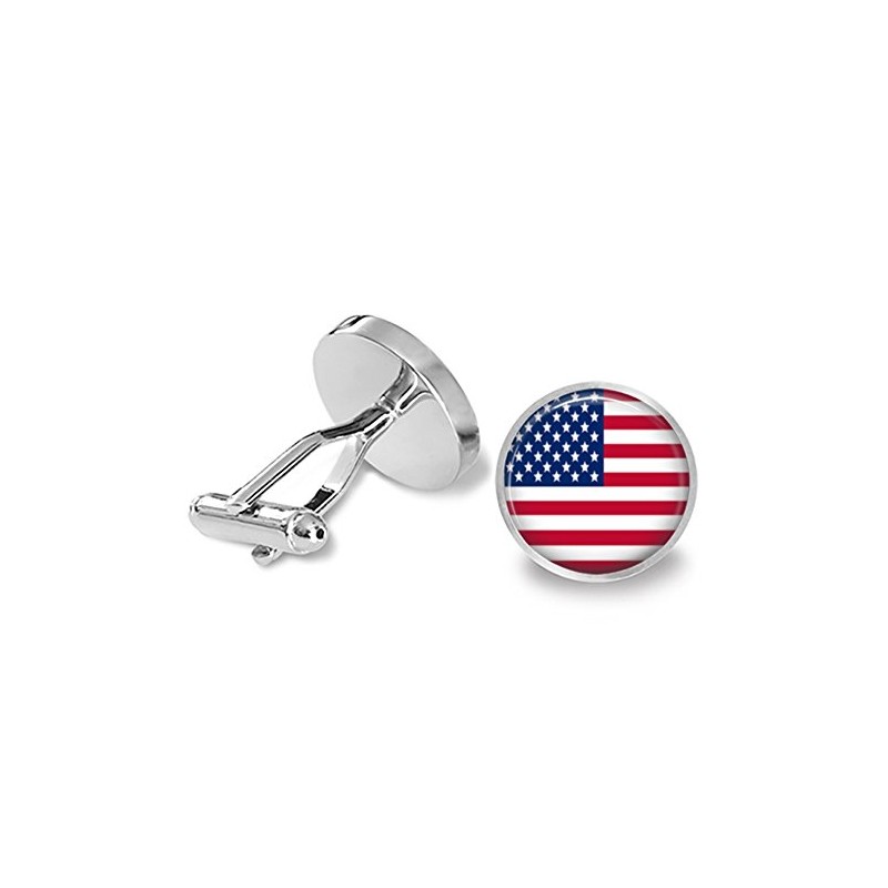 American Flag Patriotic Cufflinks