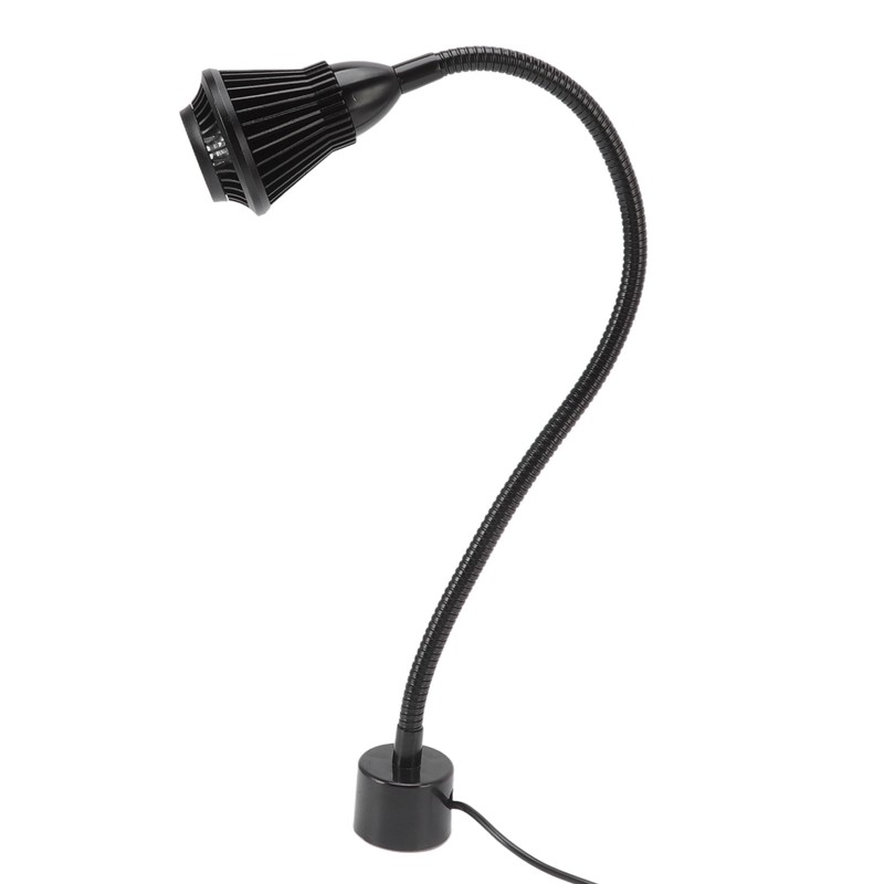 7W LED Machine Work Lamp with Magnetic Base Aluminum Gooseneck