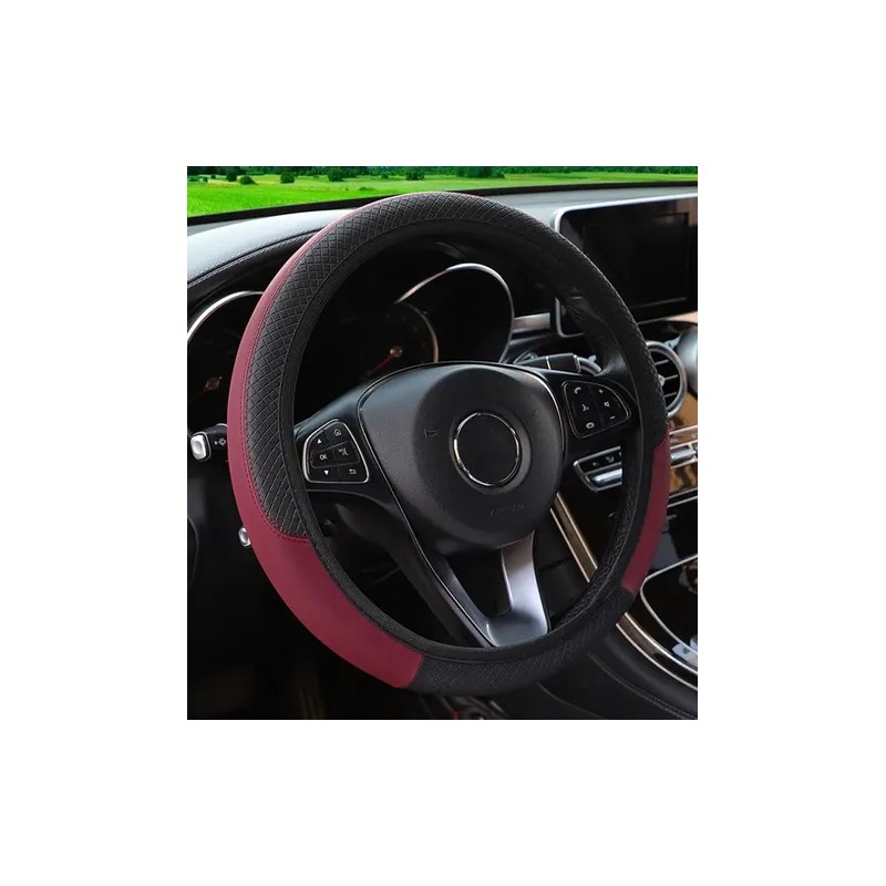 Funda Cubre Volante Deportivo Protector Antiderrapante Auto