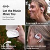 Groovz Open-Ear True Wireless Headphones with Smart Battery Display -