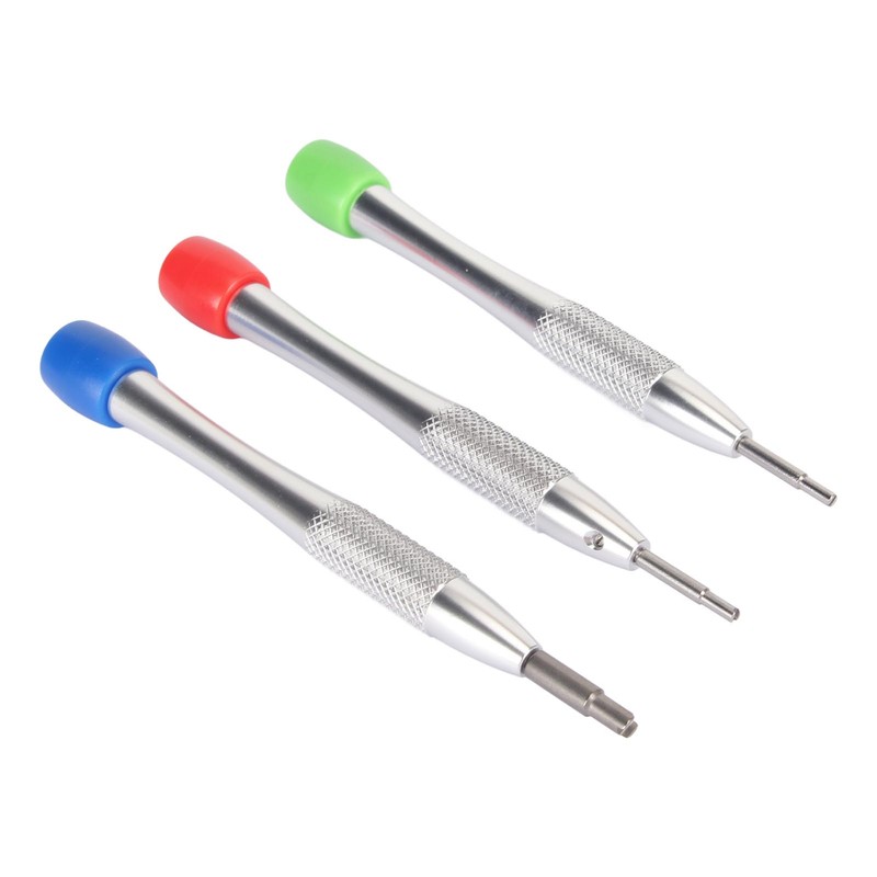 3pcs Watch Screwdriver Set Movement Stud Balance Watches Repair Tool