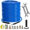 Xiny Tool Sewer Jetter Kit for Pressure Washer 150FT, 4000