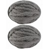 DISDADA Thick Wool for Hand Knitting, 2 Pieces, 500 g,
