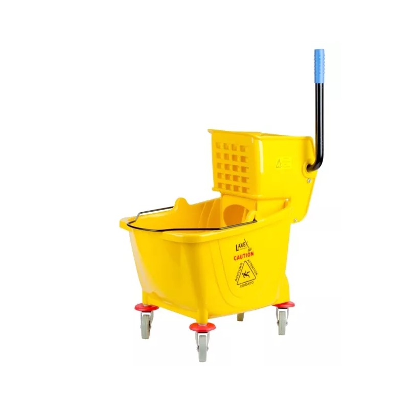 Lavex 2 Yellow Down Press Mop Wringer Fits All 35