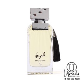 Almas Perfumes Sainte Valere Mamnon Eau De Parfum Spray ممنون - Sweet Smelling Spray - 3.4 Fl Oz (100 ml) - Long-Lasting Aroma - Luxurious Scent of Arabia for Women