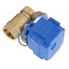 Alarm Sensor Single Brass Ball Valve DualWay Water Leaking Detection