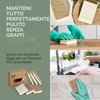 Greenzla Spugne da cucina naturali, confezione da 6 – Spugna