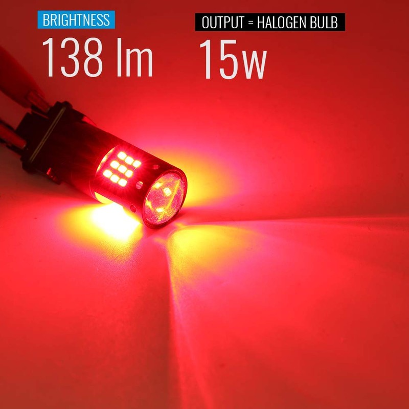 1157 Red Flashing Strobe Blinking Rear Alert Safety Brake Tail