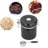1.5L 304 Stainless Steel Coffee Beans Tea Canister Sealed Food