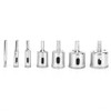 10PCs Diamond Hole Saw Bit Set High Speed Steel Hand