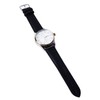 Men Quartz Watch Double Calendar Accurate Time PU Leather Strap