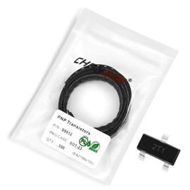 Chanzon S9012 SOT-23 PNP BJT Power Bipolar Junction Transistor SMD (Pack of 100pcs)