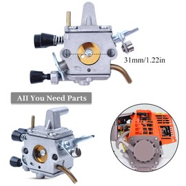 Carburettor for STIHL FS020 FS120 FS120R FS200 FS2002 FS250 FS250R FS300 FS350 TS200 Trimmer Weed Eater Brush Cutter
