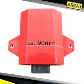 Area1 Racing Tuning CDI Ignition Box with Immobiliser Unthrottled Compatible with Speedfight 1 Speedfight 2 Vivacity TKR, Speedforce, TNT Ghost Otto Roma Skiv Strike Trevis (50 ccm / 2 Stroke)