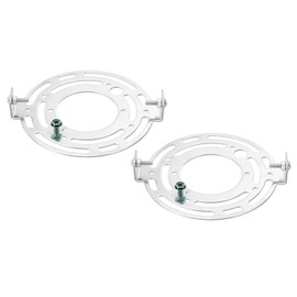 PATIKIL 115mm (4.53") Universal Light Fixture Mounting Bracket Kit, 2set Light Crossbar Round Ceiling Plate for Wall Light, Close to Ceiling Light, Chandelier