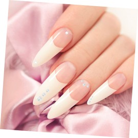 Healeved 20 Boxes Nail Pearl Charms Crafts Decoration White Flatback Pearl Faux Pearls Pearl No Holes Flatback Scrapbook Pearl Nail Accessory Floral Decor Buttons The Bubble Resin Materials