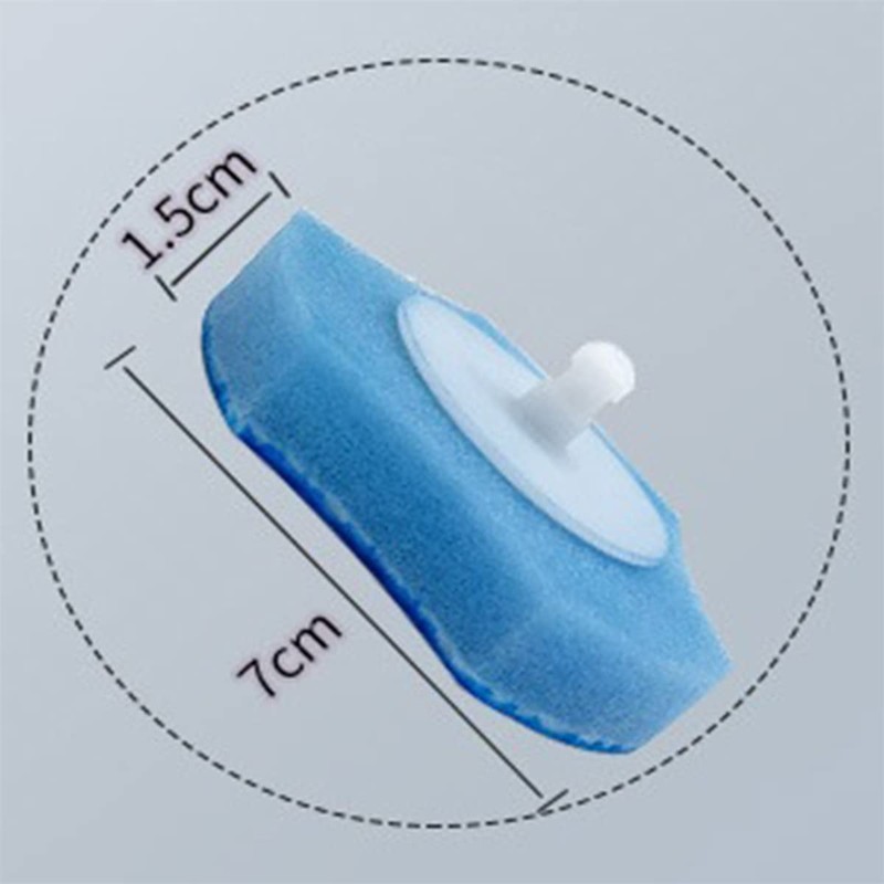 ChuangChi 24 PCS Disposable Toilet Brush Replacement Head, Disposable toilet