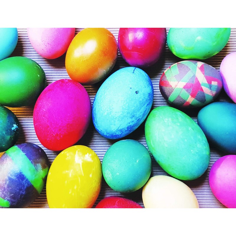 Egg Dye Decoration Craft Kit - 5 Colours of Egg