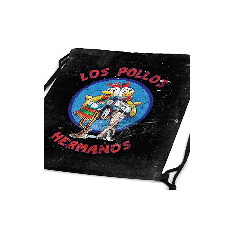 style3 Los Pollos Backpack Bag Gym Bag Sport Jute Bag,
