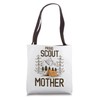 Proud Scout Mother Camping Scout Leader Adventure Travel Tote Bag