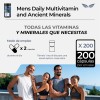 MENS DAILY MULTIVITAMIN AND ANCIENT MINERALS 4 en 1, 200
