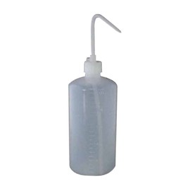 Mizuho Kasei Industrial Poly Cleaning Bottle, 3.3 fl oz (1 L) 0173 White
