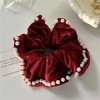 [VIISEN] Hair Rubber Scrunchy Pearl Hair Elastic Adult Stylish Set
