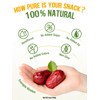 Zorrer Premium Jumbo Red Dates, 1 lb, Sun-Dried Jujube, No