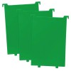 BCW Green Short or Long Comic Book Bin 3 Partitions