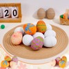 ARCTURINE Paper Mache Easter Eggs, Cardboard Paper Eggs to Decorate
