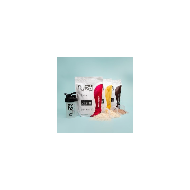 NU26 Nutritionally Complete Real Food Raspberry Shake 1kg