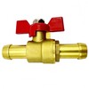Lophtnix 5/8" Barb PEX Valve, 16mm OD Brass Ball Valve