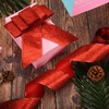 XNHIU 10 Yards 2.5 Inch Wide Christmas Wired Edge Ribbons