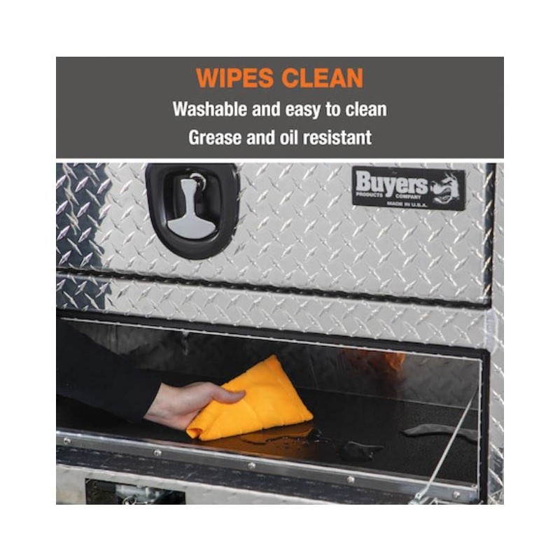 Buyers Products 1701062 Universal Heavy-Duty Truck Tool Box and Shelf