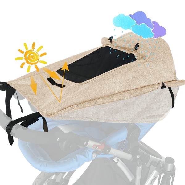 WD&CD Buggy Sun Shade Universal Pram Sunshade Sun Cover for