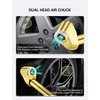 EVOULTES 5-Pack Dual Head Air Chuck Kit, 1/4 Inch FNPT