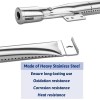 See Description Stainless Steel Grill Burner Tubes Replacement for Gas