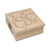 Bunch of Bubbles Square Rubber Stamp for Stamping Crafting -