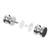 CKB Shower Glass Door Knob, Double Sided Pull Handle for