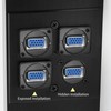 QIANRENON VGA DB15 Panel Mount Adapter VGA DB15 Female to
