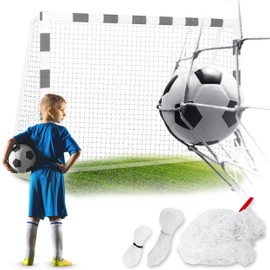 Neo-Sport Rete per porta da calcio, robusta e di ricambio, 180 x 120 x 60 cm