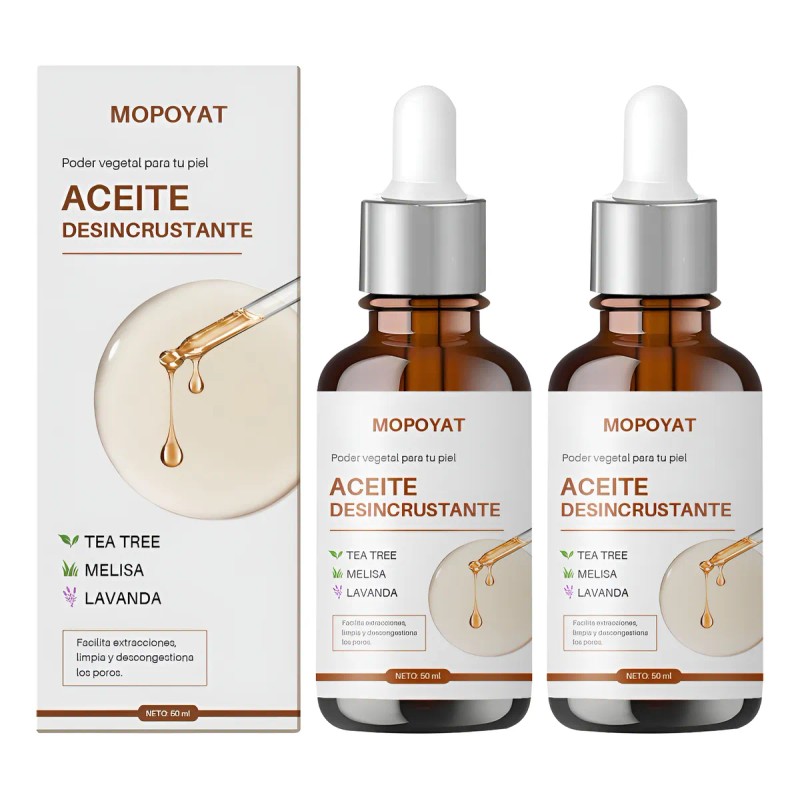 Mopoyat Face Conditioning Aceite Desincrustante Spa 50ml*2 Todo Tipo De