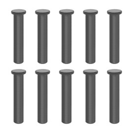 VGOL 10PCS Location Pins Compatible with Trend KWJ700 KWJ900 Workbench Fixtures 10x50mm Carbon Steel Worktop Jig Location Pegs